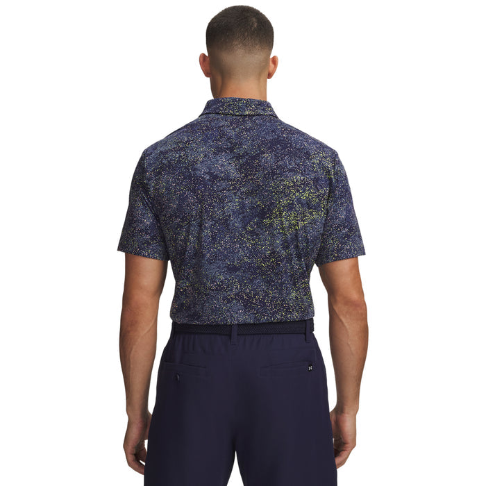 Men's Under Armour ArmourDry Printed Polo - 413GRAY