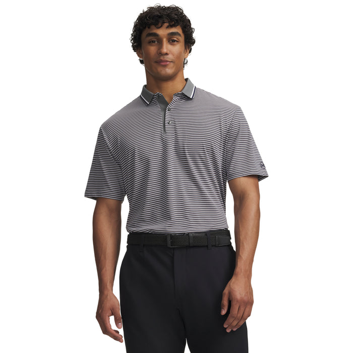 Men's Under Armour ArmourDry Stripe Polo - 709CLAY