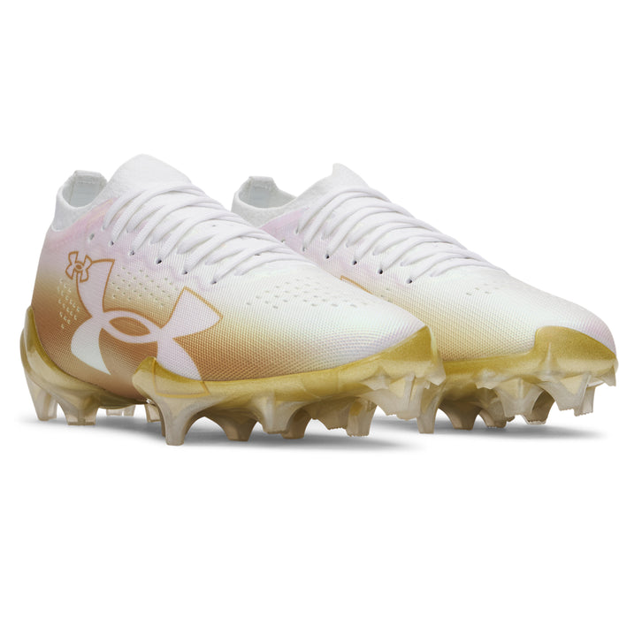 Men's Under Armour Blur Pro Football Cleats - 102W/GOL