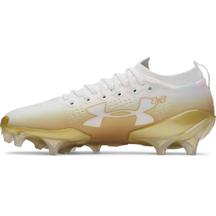 Men's Under Armour Blur Pro Football Cleats - 102W/GOL
