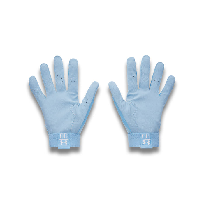 Men's Under Armour Clean Up Batting Gloves - 465 - HORIZON BLUE
