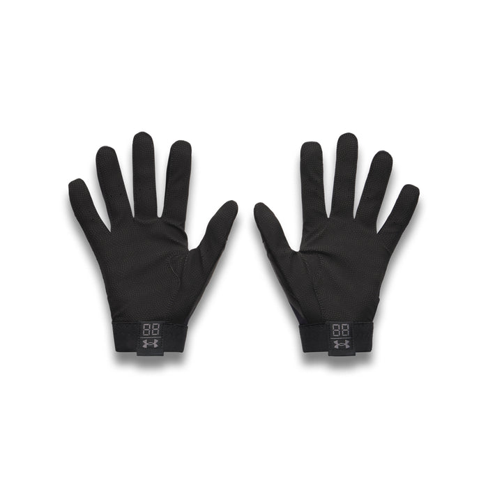 Men's Under Armour Clean Up Batting Gloves - 001 - BLACK