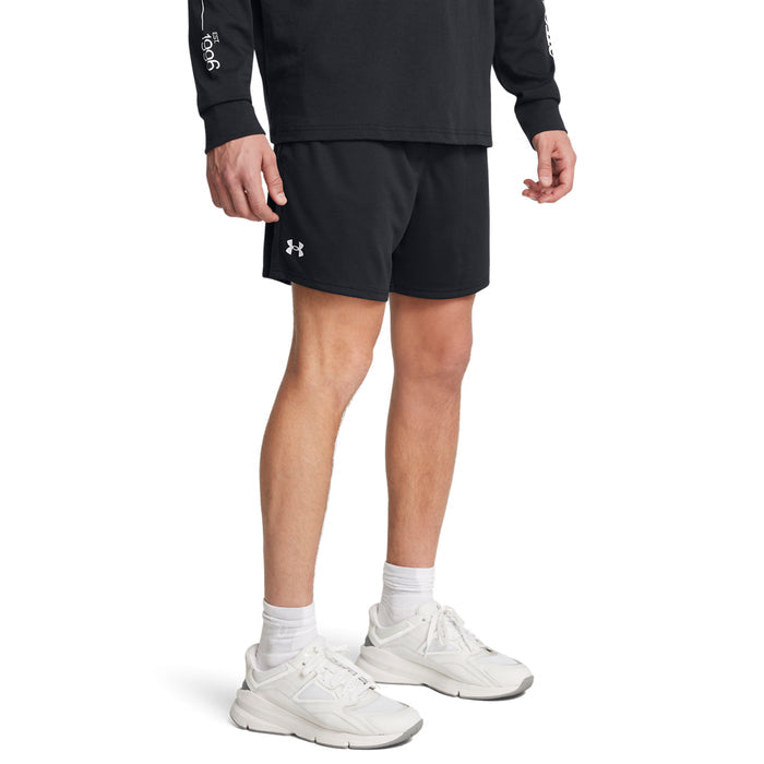 Men's Under Armour Tech Mesh 6" Shorts - 001 - BLACK