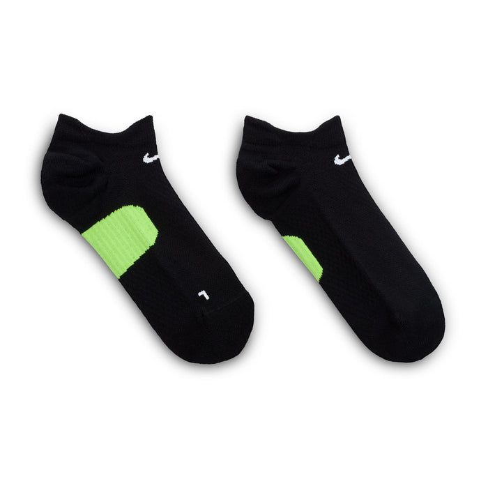 Men's/Women's Nike Midweight Running No-Show Socks - 010 - BLACK