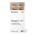 Omega-3 Travel Packs featuring softgel capsules in a compact blister pack, designed to support brain, joint, and heart health with balanced EPA and DHA for wellness supplementation.