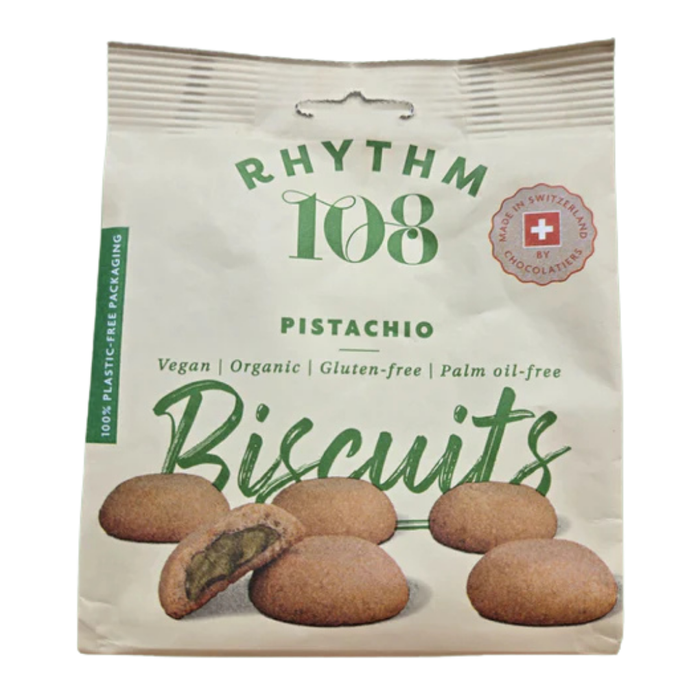 Rhythm 108 Organic Pistachio Biscuits 135g