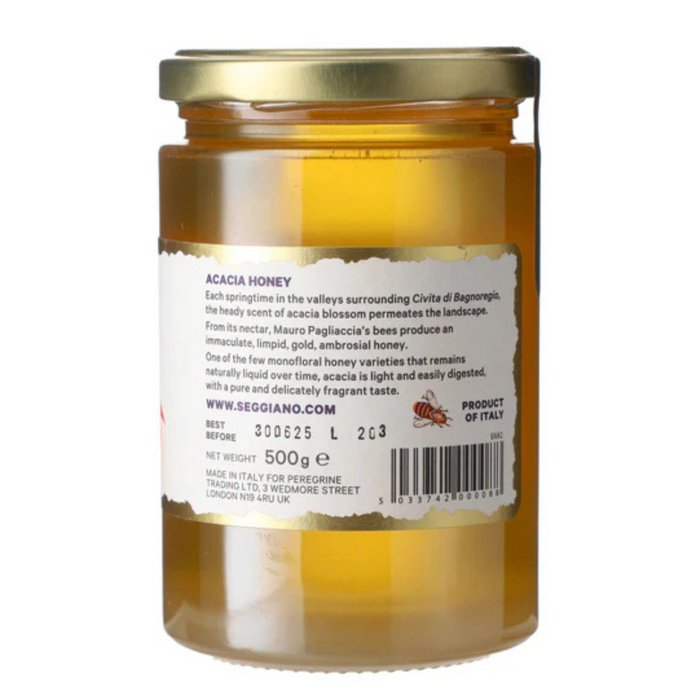 Seggiano Acacia Raw Honey 500g