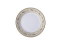 Sublimation 8inch Rim Plate w/ Gold Rim and Leaves