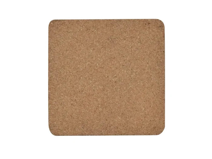 Sublimation Aluminum Coaster with Cork