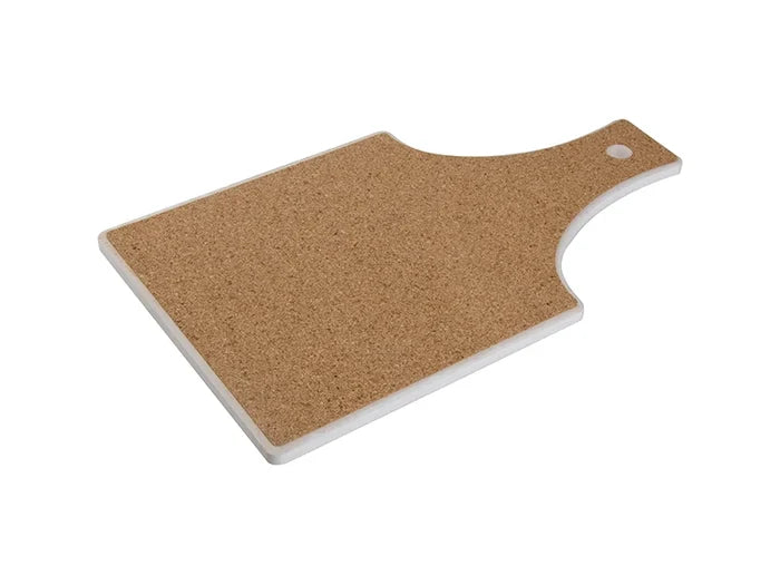 Sublimation Large Bottle Shaped Pot Coaster w/ Cork(17*29cm)
