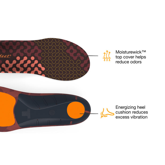 SuperFeet Run Cushion Low Arch Insoles