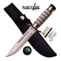 SURVIVOR SURVIVAL KNIFE KIT