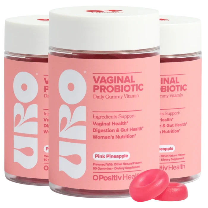 URO - Vaginal Probiotic Gummy - 3 Bottle