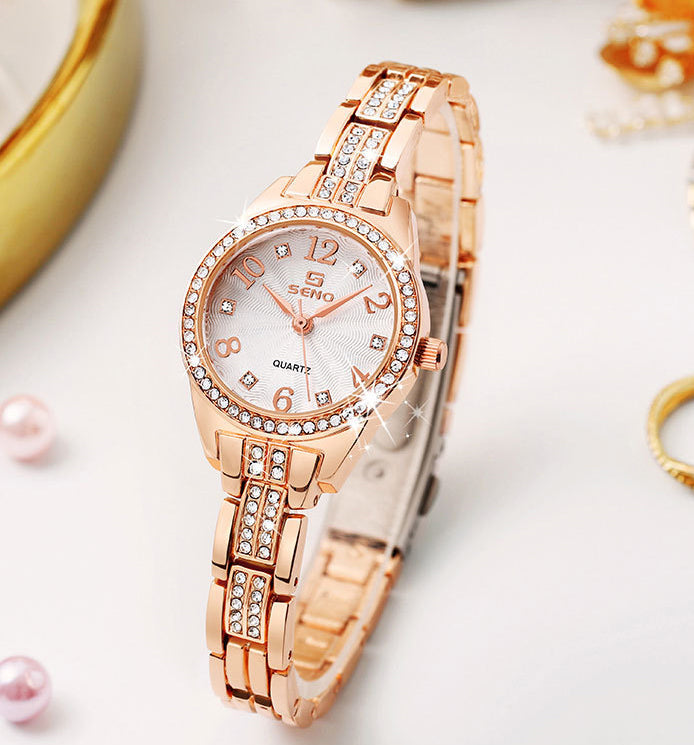W4026 - Elegant Diamond Fashion Watch