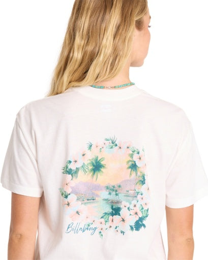 Women's Billabong Catching Waves T-Shirt - SCS1-SEA