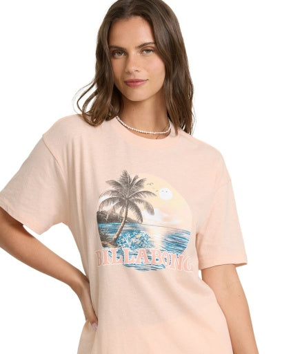 Women's Billabong Make A Splash T-Shirt - CHBL-CHE