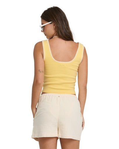 Women's Billabong Shell Time Tank Top - SUD1-SUN