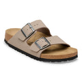 Women's Birkenstock Arizona Birkibuc Sandals - GRAYTAUP