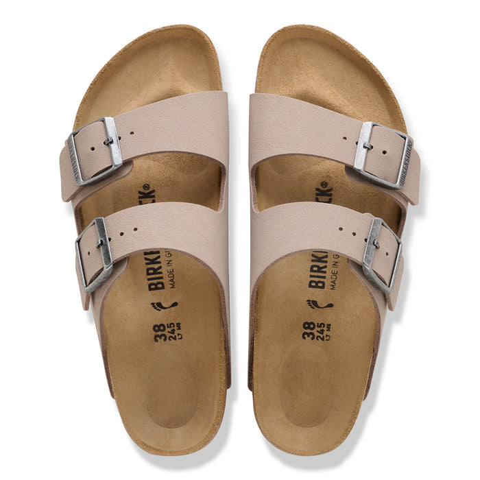 Women's Birkenstock Arizona Birkibuc Sandals - GRAYTAUP