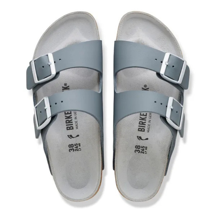 Women's Birkenstock Arizona Birko-Flor Sandals - BASALTGR