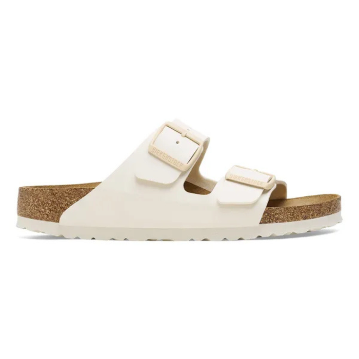 Women's Birkenstock Arizona Birko-Flor Sandals - EGGSHELL