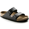 Women's Birkenstock Arizona Soft Footbed Birko-Flor Sandal - BLACK