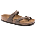 Women's Birkenstock Mayari Birkibuc Sandals - MOCHA