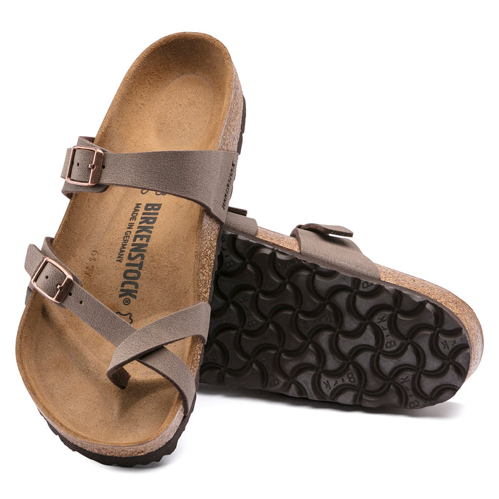 Women's Birkenstock Mayari Birkibuc Sandals - MOCHA