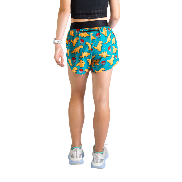 Women's ChicknLegs Nuggets 4" Split Shorts - NUGGETS