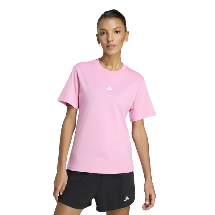 Women's Adidas Essentials Small Logo Cotton T-Shirt - STTRBL