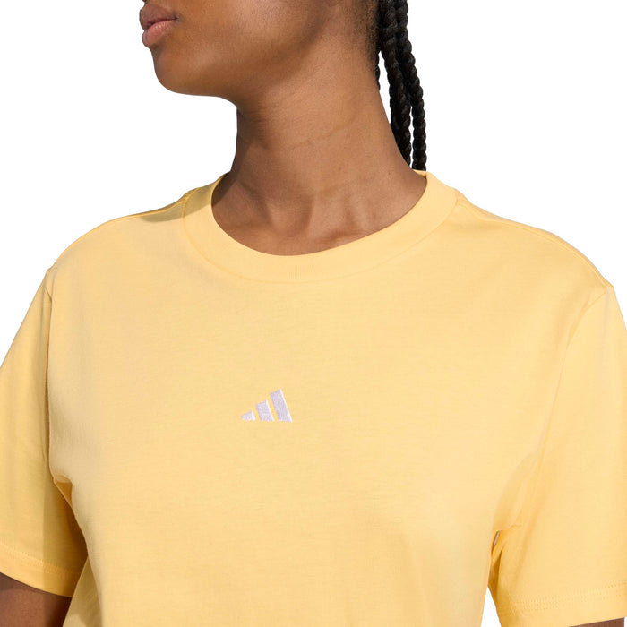 Women's Adidas Essentials Small Logo Cotton T-Shirt - SEICTA