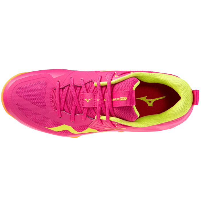Women's Mizuno Wave Momentum Pro Volleyball Shoe - PT3Z-PIN
