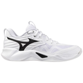 Women's Mizuno Wave Momentum Pro Volleyball Shoe - 0090 - WHITE/BLACK