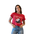 Women's Nebraska Huskers First Quarter Volleyball Cuffed T-Shirt - RED