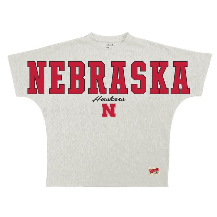 Women's Nebraska Huskers Flannigan Modesto Shirt - OAT-NEBR