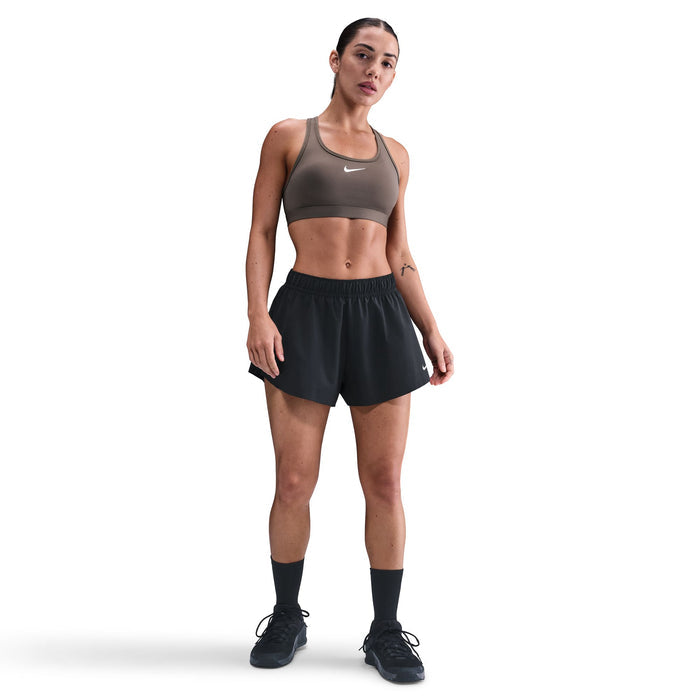 Women's Nike One Mid-Rise 3" Repel Short - 010 - BLACK