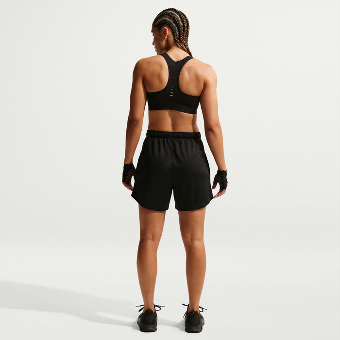 Women's Nike One Mid-Rise 4" Attack Short - 010 - BLACK