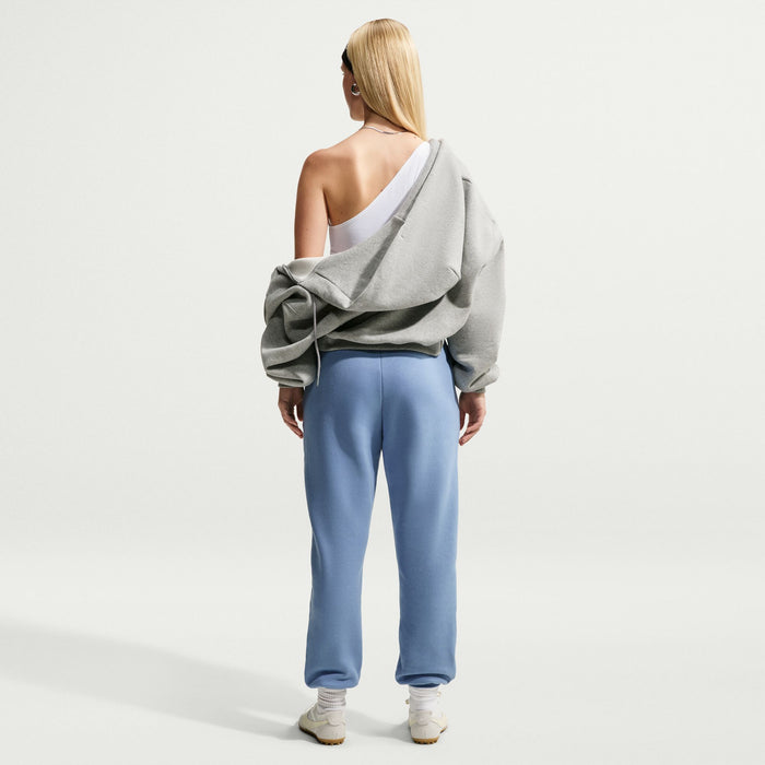 Women's Nike Studio Fleece Medium Weight Mid-Rise Joggers - 486WBLUE