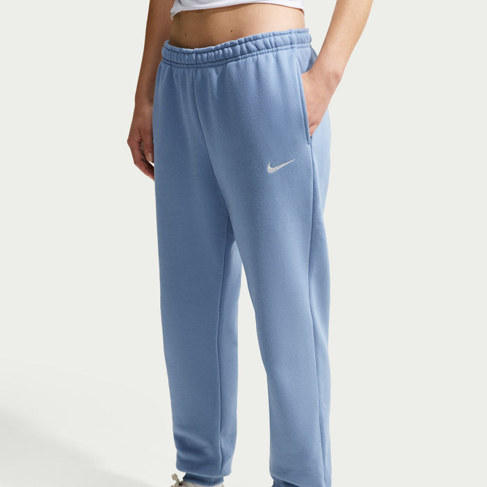 Women's Nike Studio Fleece Medium Weight Mid-Rise Joggers - 486WBLUE