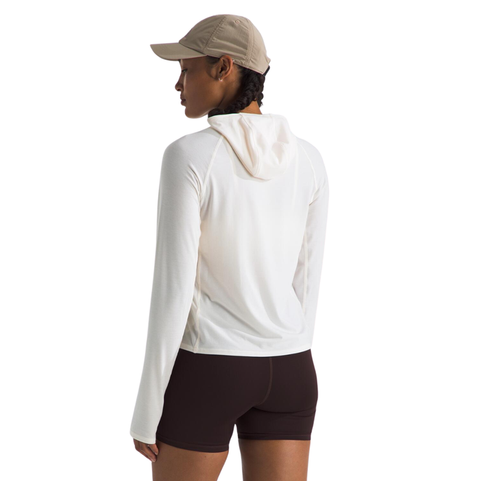 Women's The North Face Adventure Sun Hoodie - QLI - WHITE DUNE