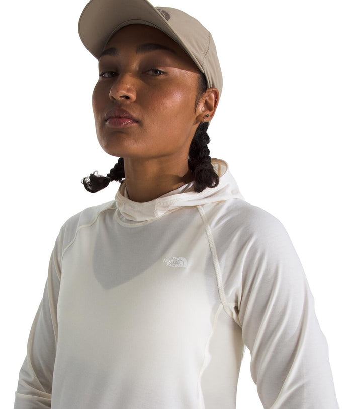 Women's The North Face Adventure Sun Hoodie - QLI - WHITE DUNE