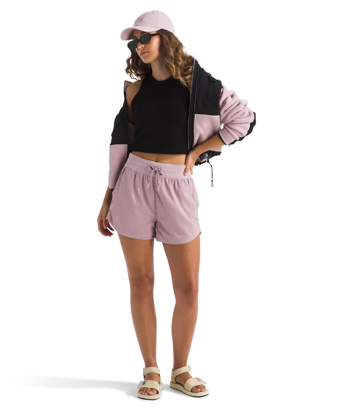 Women's The North Face Aphrodite Arise 3" Shorts - 0SOMPINK