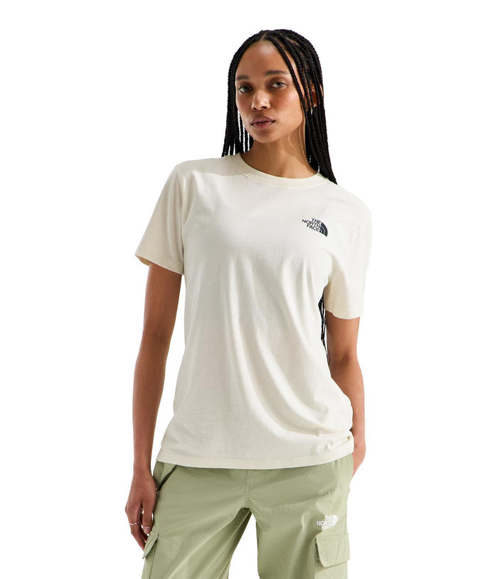 Women's The North Face Sibli T-Shirt - QLI - WHITE DUNE