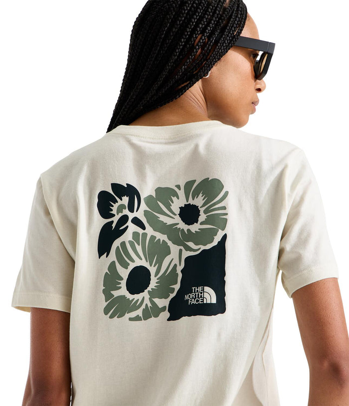 Women's The North Face Sibli T-Shirt - QLI - WHITE DUNE