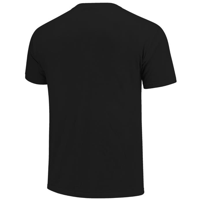 Women's/Men's Nebraska Huskers Colorstripes Volleyball T-Shirt - BLACK
